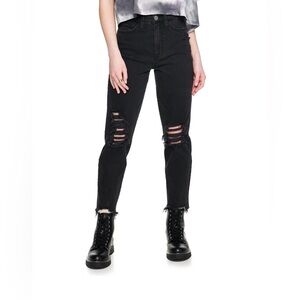 NWT SO Distressed Mom Jeans Size 5